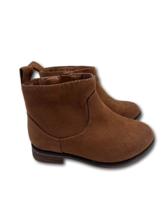 Cat & Jack Other - Cat & Jack Kids Boots Brown Suede Size 6 Ankle Booties